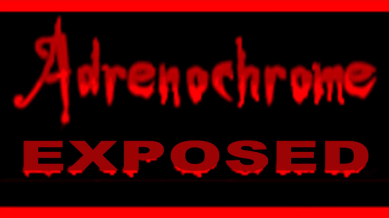 Trump Expose Adrenochrome - Everything You Need To Know: 9-11, The Vaccines, JFK Assassinatio