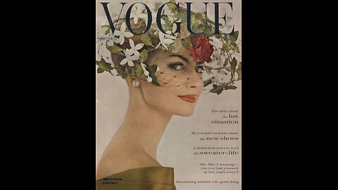 1960 Vogue Magazine February, ASMR