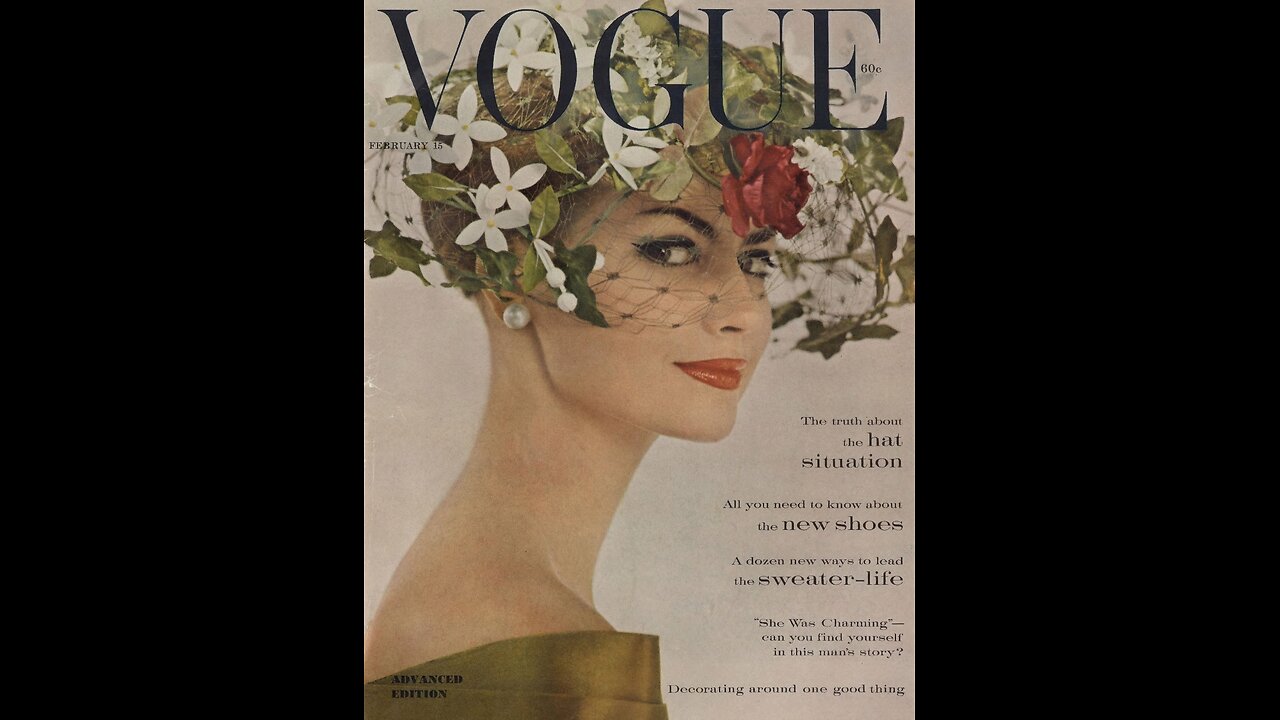 1960 Vogue Magazine February, ASMR
