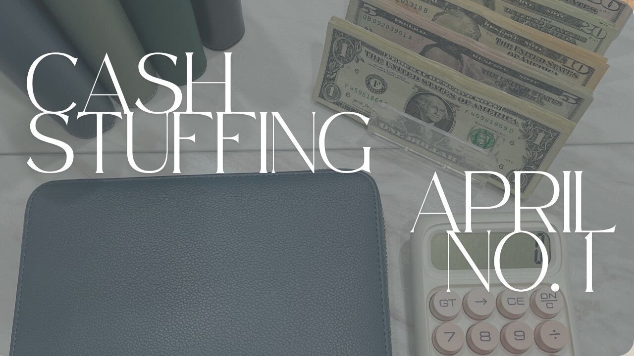 Weekly Cash Stuffing | April No. 1 #cashstuffing #cashenvelopestuffing #cashenvelopes #budgeting