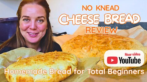 Easiest No-Knead Cheese Bread for Beginners 🍞✨ Soft, Cheesy & Foolproof (Brooke Ervin Recipe Review)
