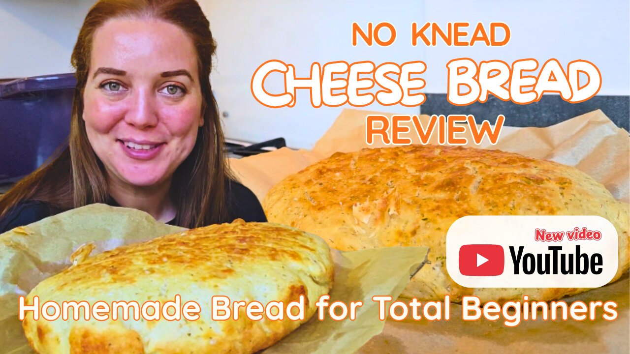 Easiest No-Knead Cheese Bread for Beginners 🍞✨ Soft, Cheesy & Foolproof (Brooke Ervin Recipe Review)