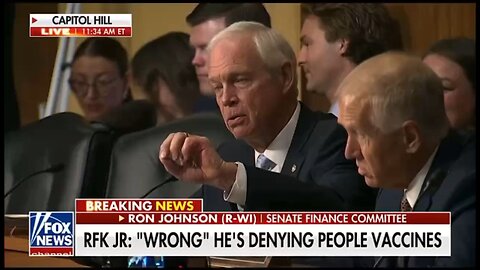 Sen. Johnson exposing Covid since 2021