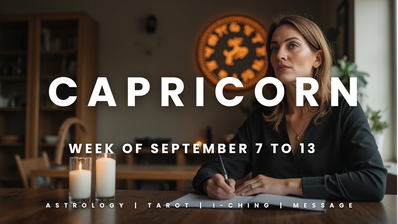 CAPRICORN Week of September 7 to 13