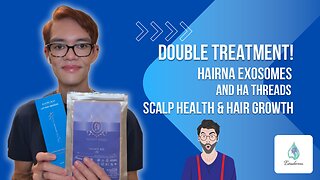 Double treatment time! 😉 Hairna Hair Exosomes and HA Threads all on the scalp! 💯 Estaderma! Code Robbie15 to save 🥰 Also, Glamcosm is 30% off and Glamderma is 40% off w/code Robbie till Aug 6th KST 😱 Looking for Labubu’s? Link in description