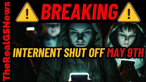 Emergency Alert System Sent Out Messages To MILLIONS - MAY 9 INTERNET SHUT OFF - US DEPLOYS B52