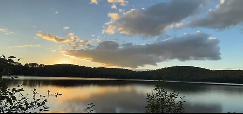 Time-lapse Sunset at Petit Cayament QC