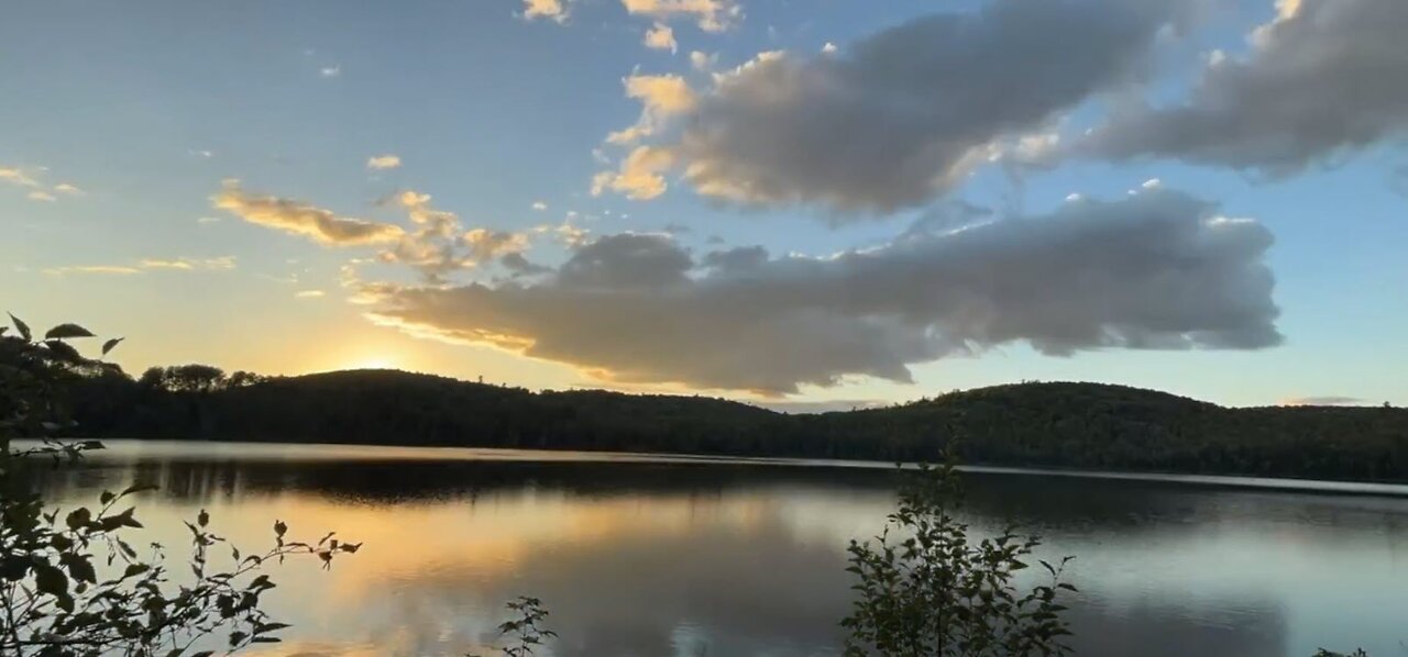 Time-lapse Sunset at Petit Cayament QC