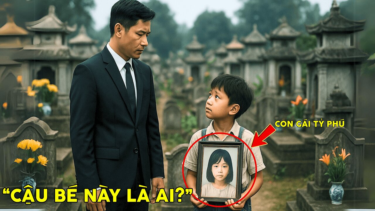 Tỷ Phú Sững Sờ Trước Cậu Bé Ôm Ảnh Con Gái - Bí Mật Về Lòng Tốt Cảm Động Lòng Người