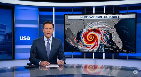 Urgent: Catastrophic Hurricane Erin Hits US East Coast | Category 5 Storm Warning | Live News Update