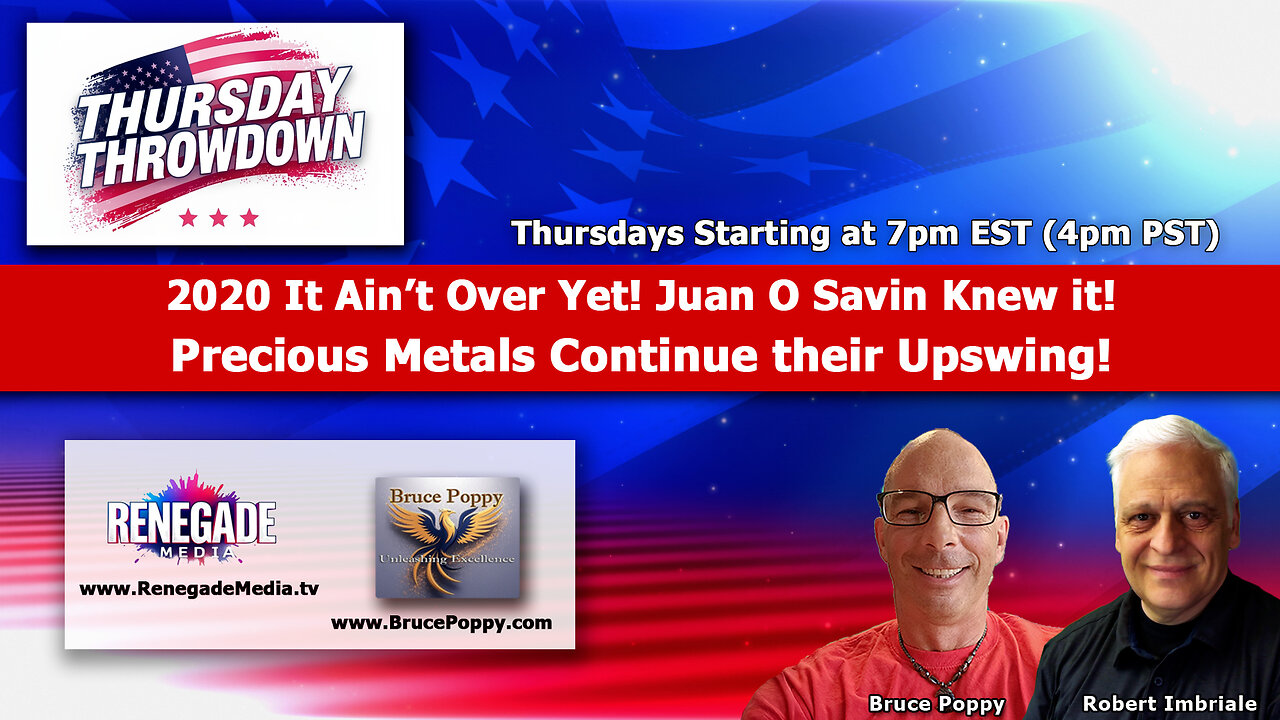 2020 Elections Under Review - FINALLY! We Have the Scoop! Join us!