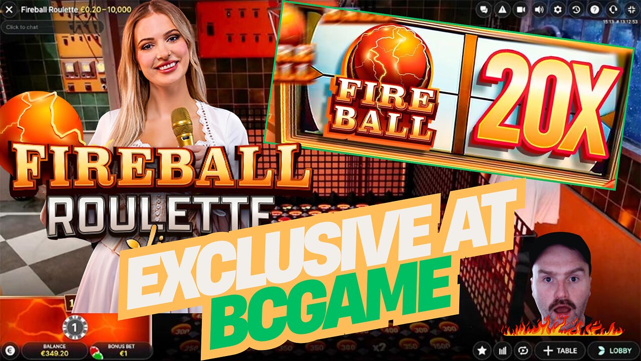 BCGAME Exclusive: FIREBALL Roulette!