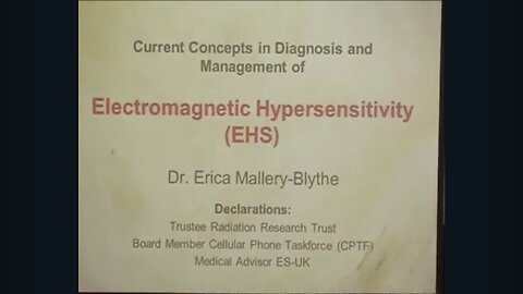 Diagnosis and Management of Electromagnetic Hypersensitivity EHS BSEM March 2014