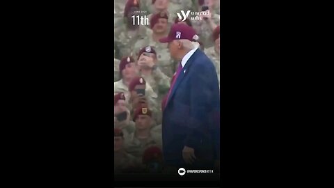 Trump dances for troops