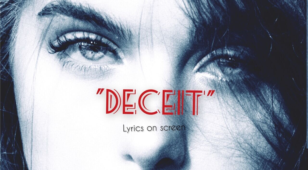 Deceit🎶(Lyric Video)| Powerful Christian Rock/Grunge Anthem| Exposing Lies in the Misinformation Age