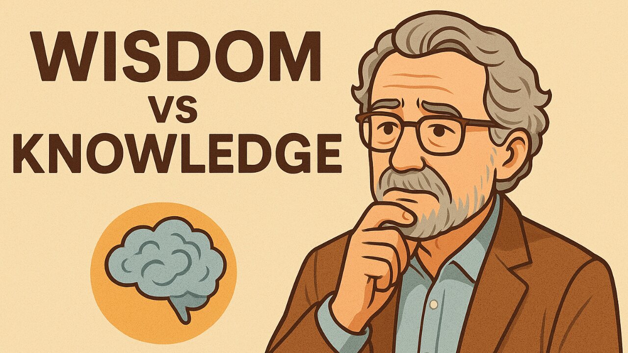 Wisdom vs Knowledge – The Real Difference | English 2025