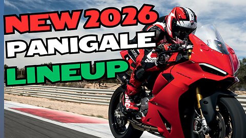 2026 Ducati panigale lineup