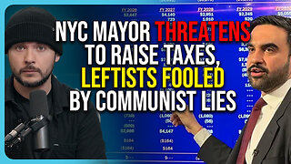 NYC Mayor THREATENS To RAISE Property Tax, Leftists FOOLED By Communist LIES