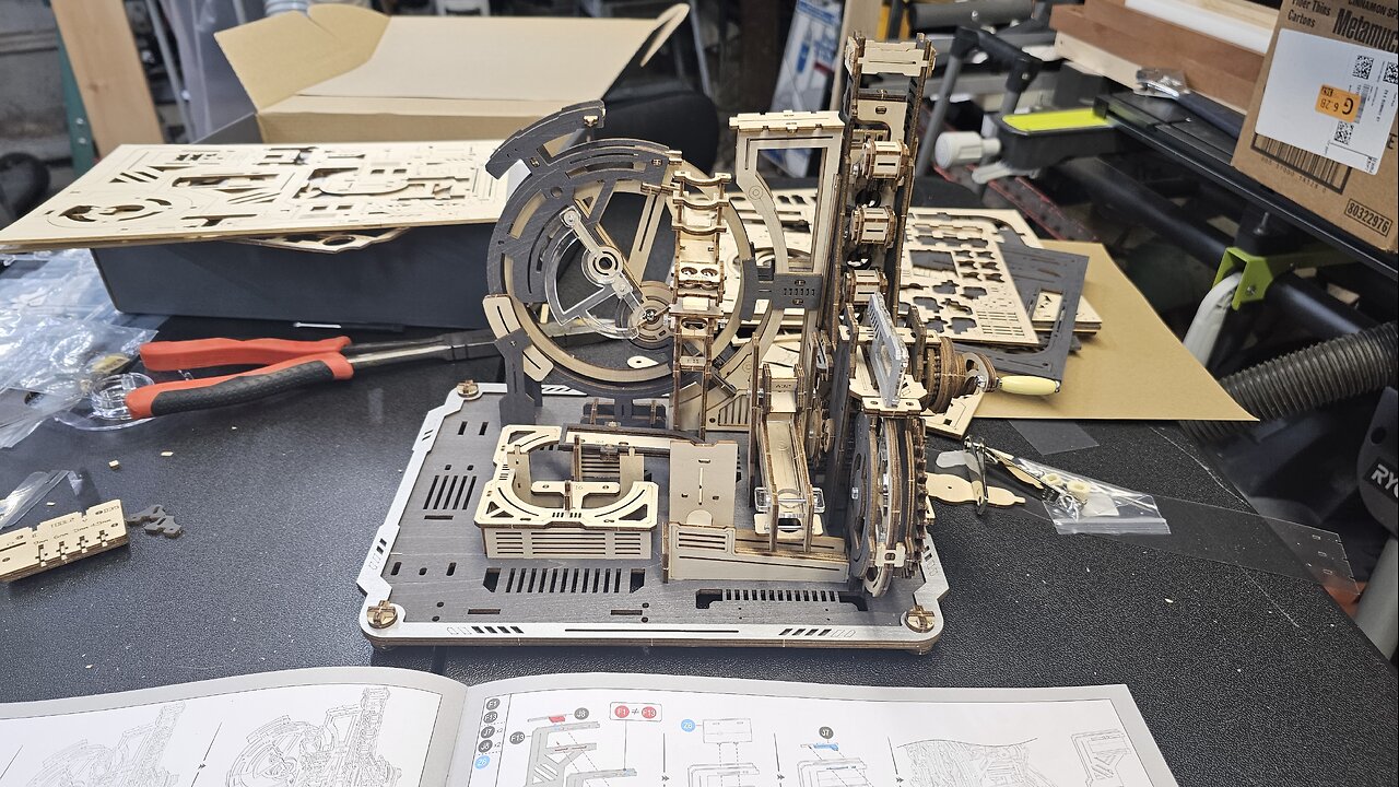 3D Kinetic Marble Puzzle stream 44 - fun in the shop edition