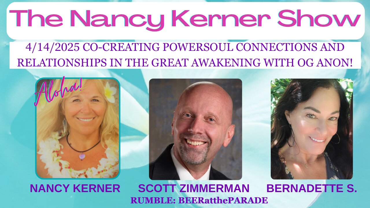 Co-Creating Powersoul Connections & Relationships in the Great Awakening with OG Anon! 4/14/25