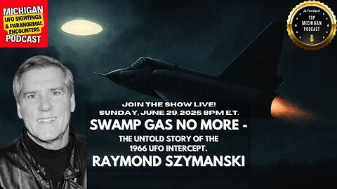 🛸 Swamp Gas No More: Colonel Carroll’s 1966 UFO Intercept | Raymond Szymanski LIVE