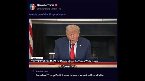 President Trump Participates in Invest America Roundtable - 06.09.2025