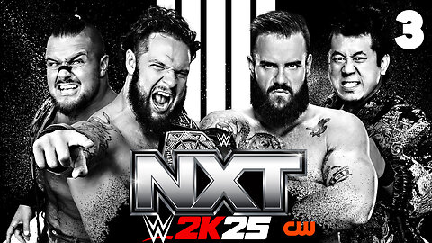 WWE 2K25 NXT April 22nd 2025 - Match 3: First successful DEFENSE!