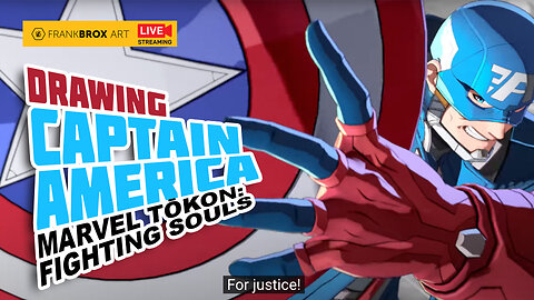 CAPTAIN AMERICA Fights His Way into MARVEL Tōkon Fighting Souls!