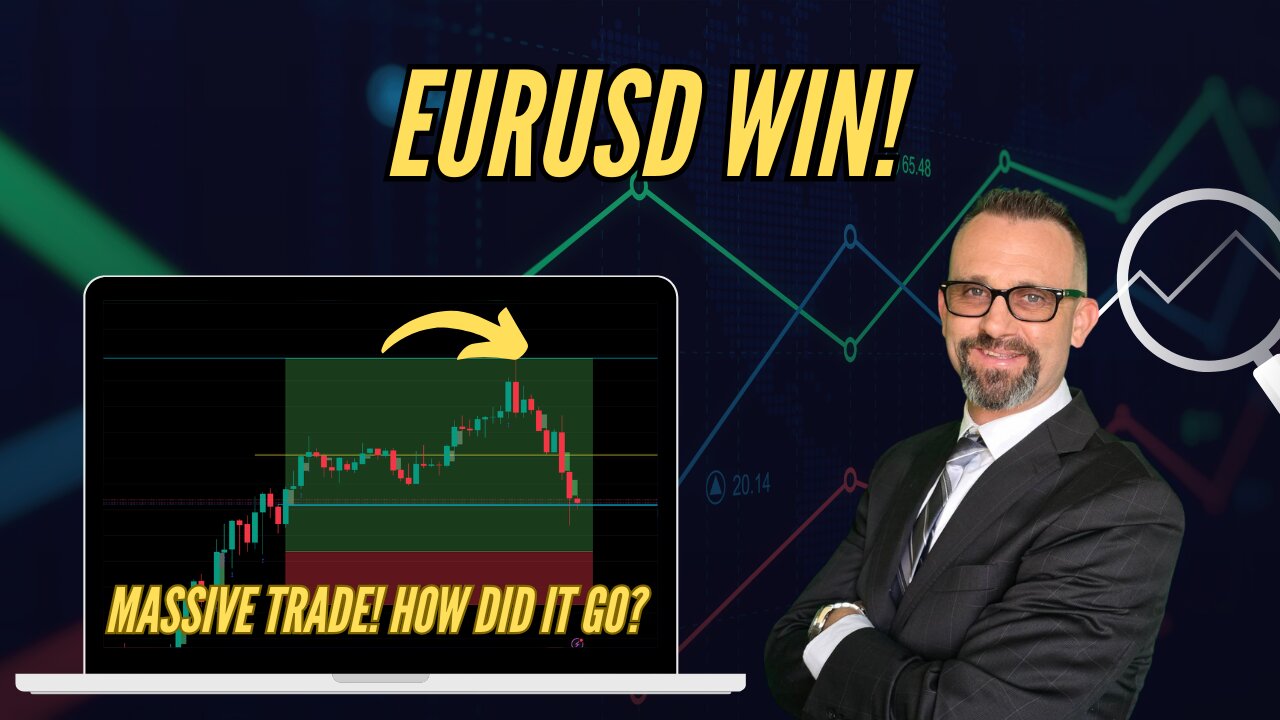 BIG $EURUSD Win! How did I MANAGE IT? 8/7/2025