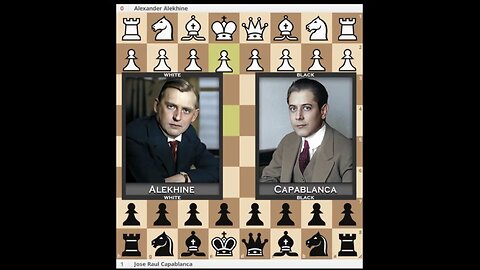 The Begining of Greatest Chess Rivalry | Alekhine vs Capablanca 1913