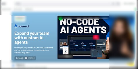 Noem AI Overview: A No-Code AI Agents For Customer Support, Lead Qualification & Content Creation