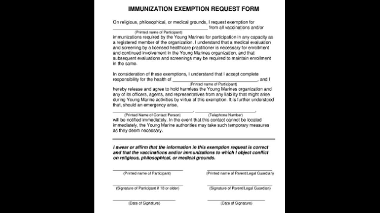 Texas Offers Downloadable Vaccine-Exemption Form for Parents