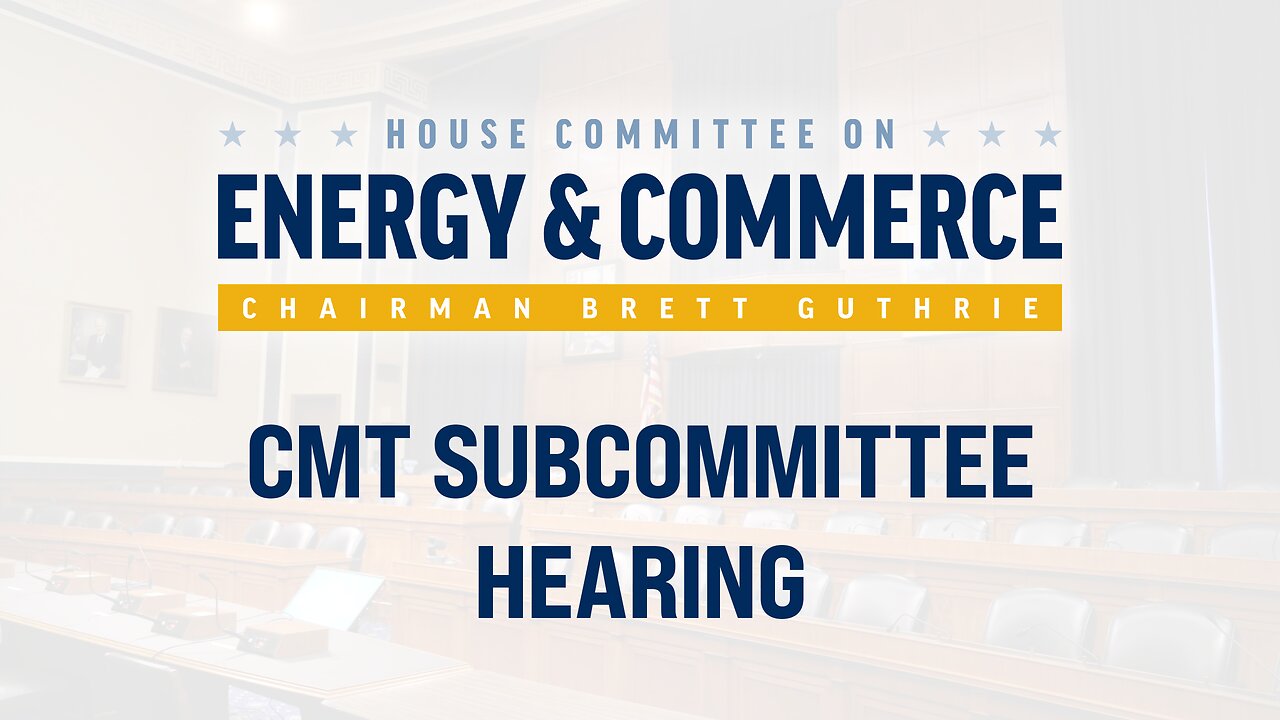 CMT Hearing: AI Regulation and the Future of US Leadership
