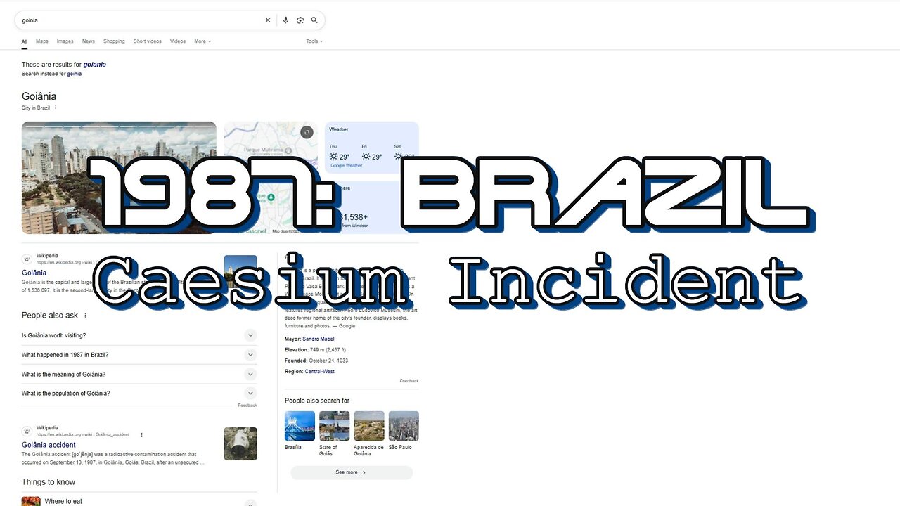 Goiânia Incident: How Curiosity Unleashed Radiation