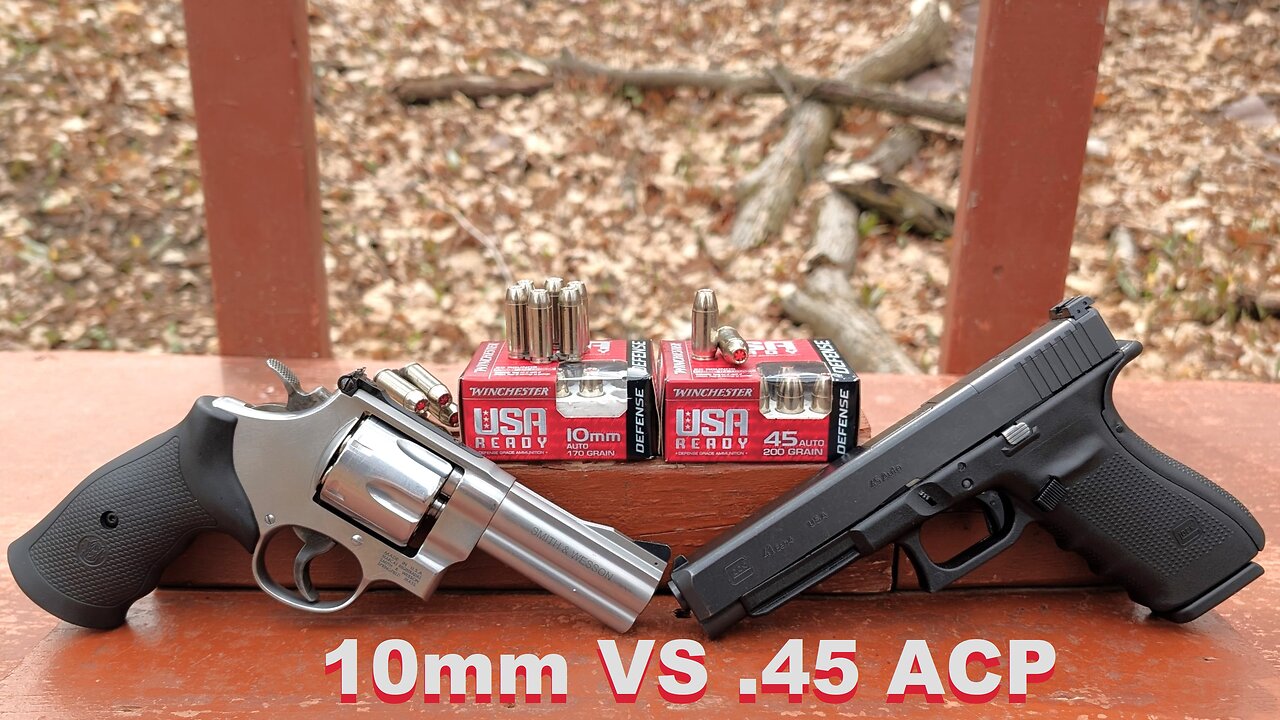 👎🏻🚫Disappointing Performance - 10mm VS .45 ACP - Winchester USA Ready Defense