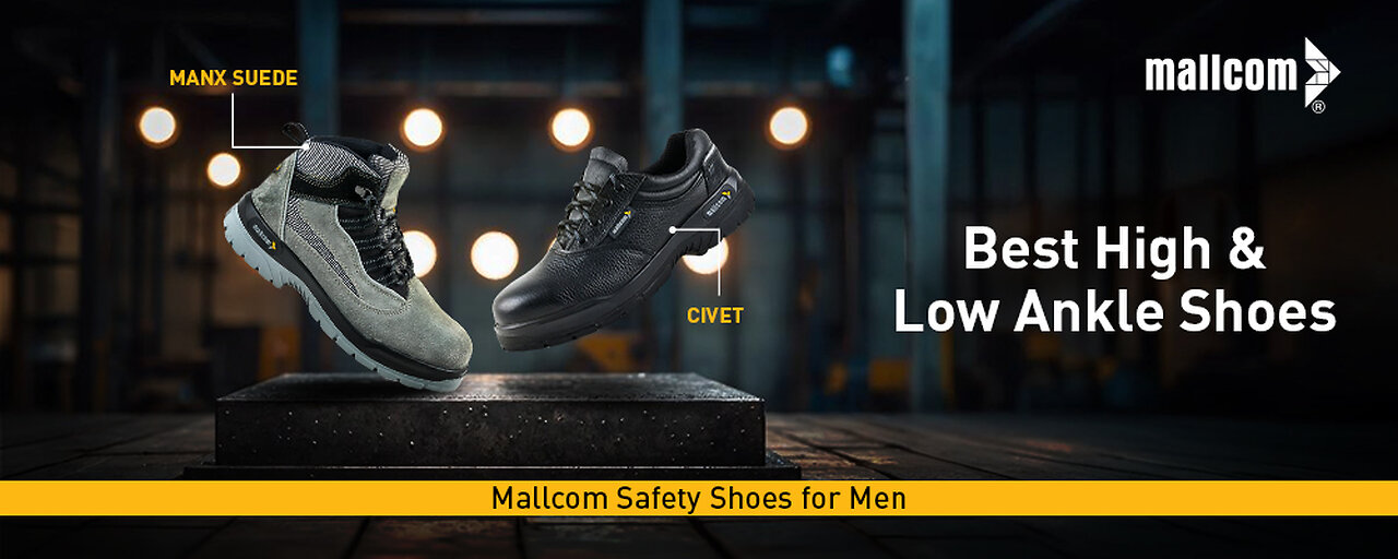 Step Up Your Safety Game with Mallcom Shoes!