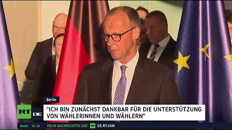 Trotz gescheiterten ersten Wahlgangs: Merz dankt Wählern für ihr Vertrauen