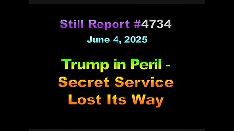 Trump in Peril - Secret Service Lost Its Way, 4734