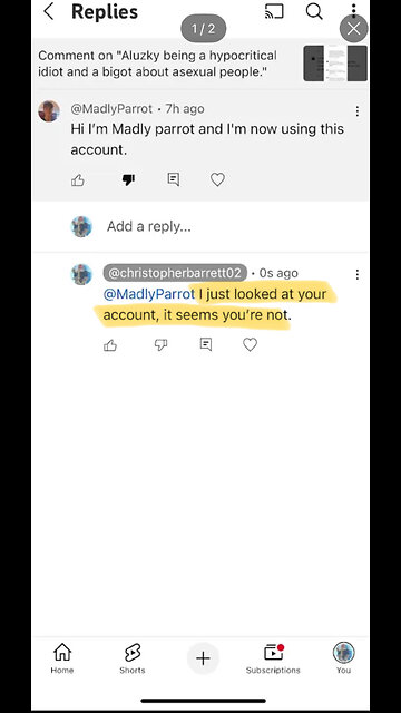 Ronny vain exposed for impersonating people and doxing children