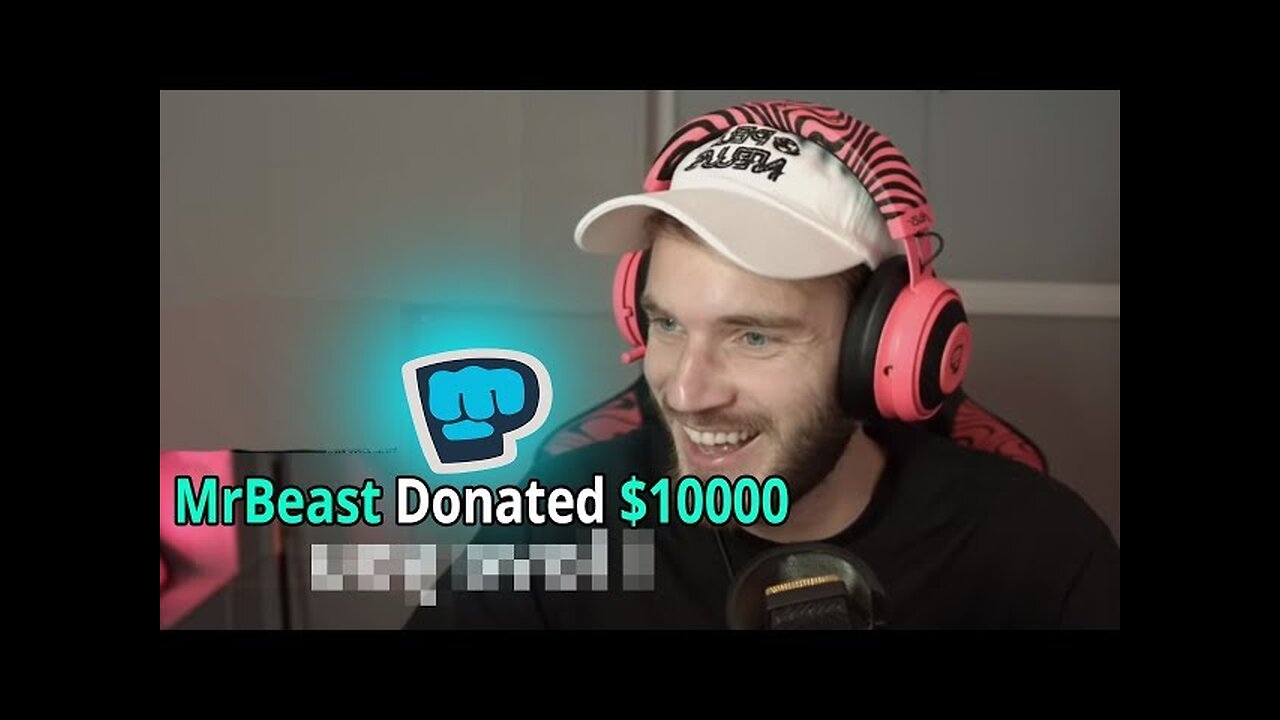 Donating $10000 To Pewdiepie