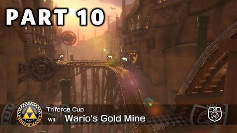 Mario Kart 8 Deluxe Grand Prix Mode - Part 10 - Triforce Cup 50cc | Switch | No Commentary