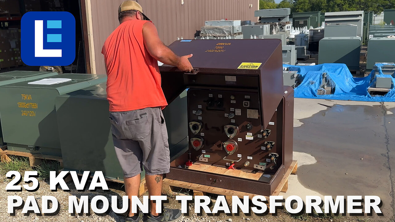 25 kVA Pad Mount Transformer - Larson Electronics
