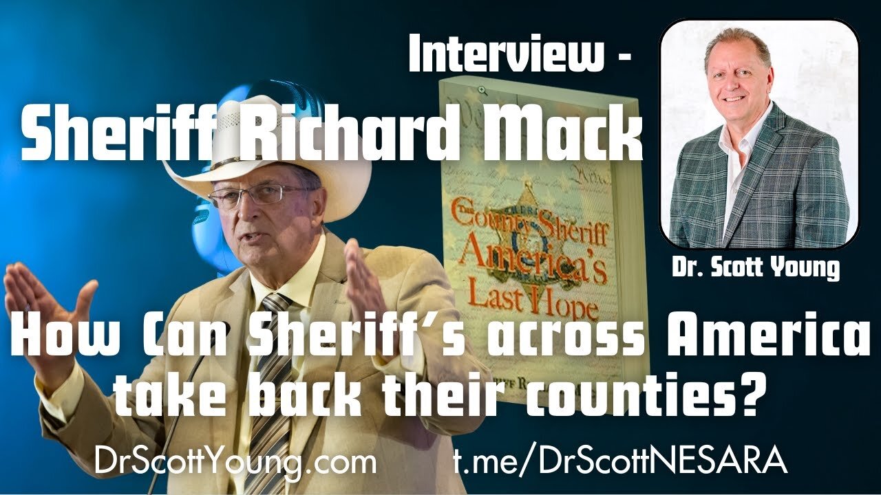Sheriff Mack Discusses Charlie Kirk Murder with Dr Scott Young