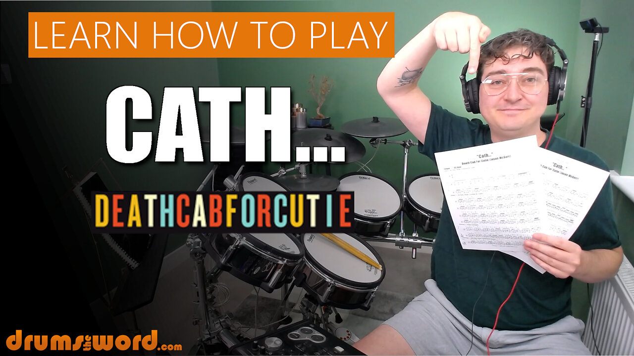 ★ Cath... (Death Cab For Cutie) ★ Drum Lesson PREVIEW | How To Play Song (Jason McGerr)