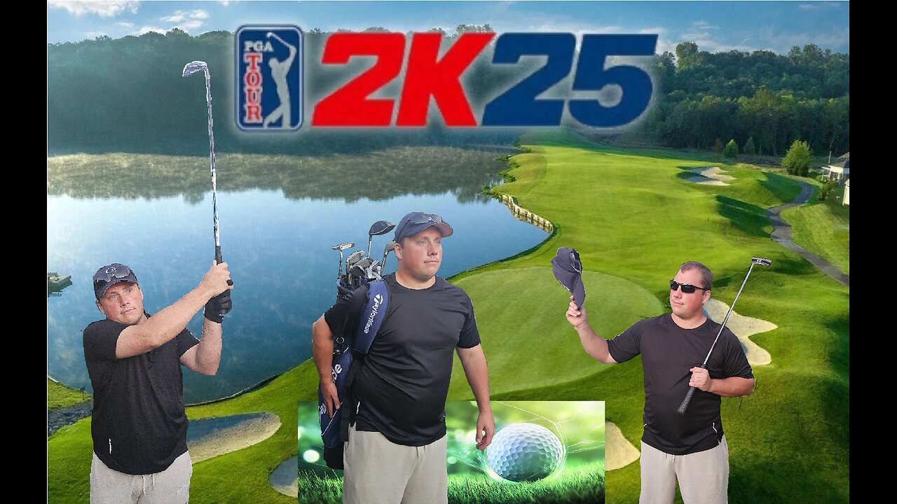 PGA 2K25! Let's continue our career
