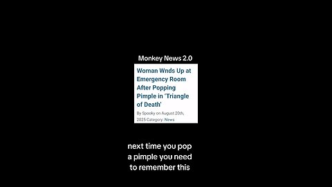 if you pop your pimple?