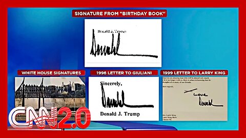 White House Denies Trump Signed Controversial Epstein Birthday Letter | CNN2.0