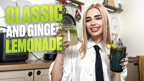 Classic & Ginger Lemonade 🍹 | Refreshing Summer Drink Recipe