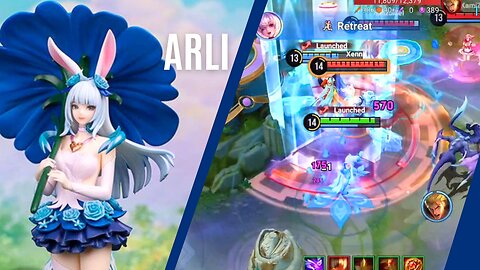 HOK 👑 test heroe arli #honorofkings