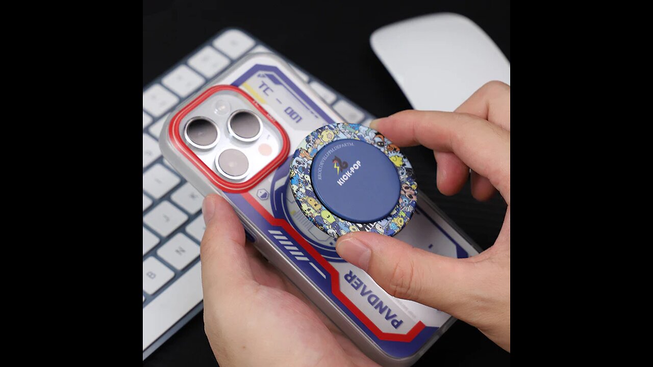 Ultra-Thin Magnetic Ring Holder Stand